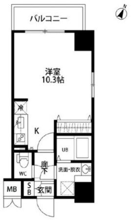 ルクレ池袋の物件間取画像